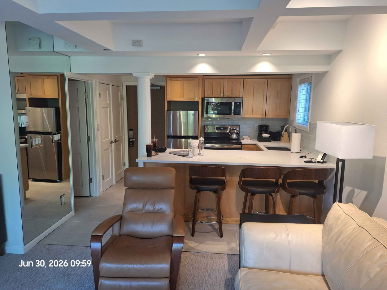 Aspen condo remodel at Aspen Square Condominiums in downtown Aspen